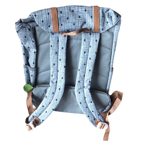 Lightning Bug Diamond Dot Flap Backpack - Picture 5 of 14